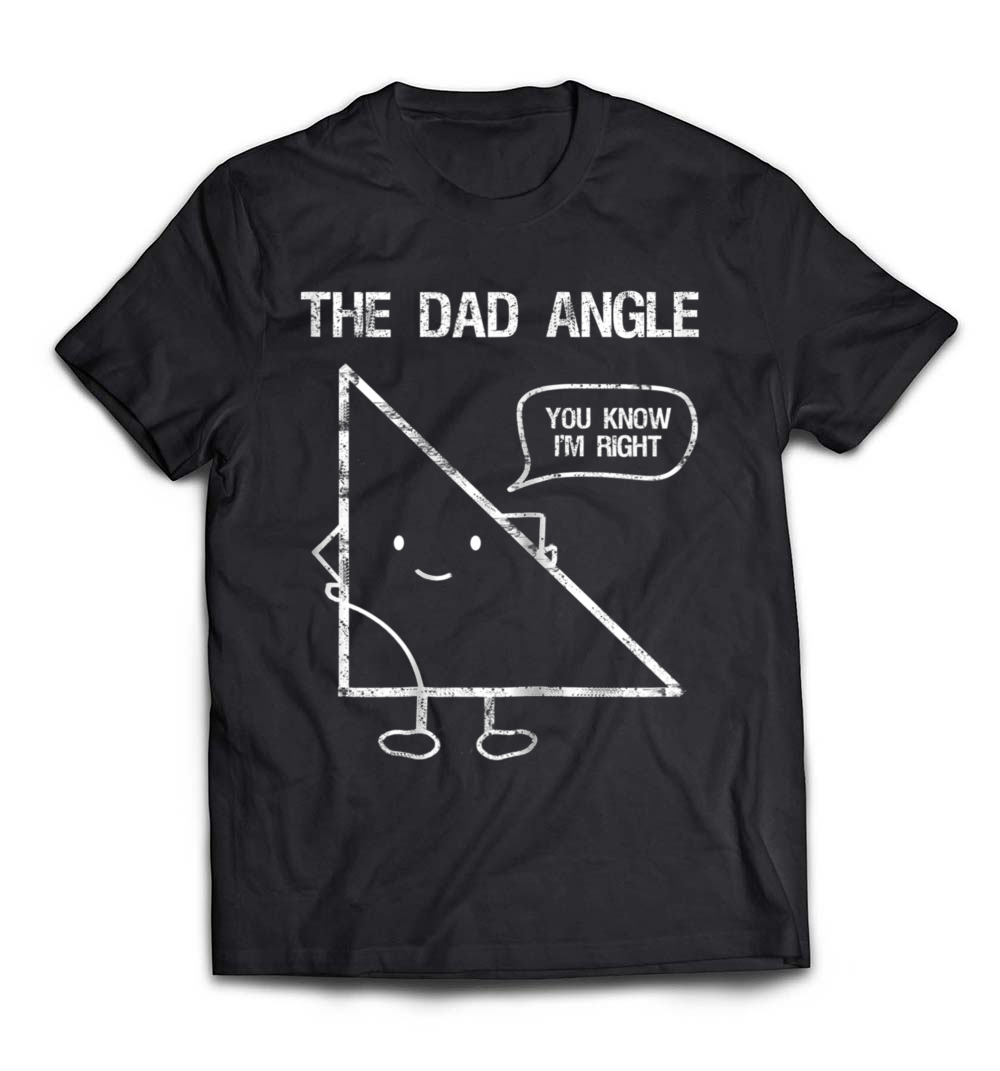 “Funny Geometry Shirts for Dads Who Love Math for Christmas!” – A Perfect T-Shirt for Math-Loving Dads